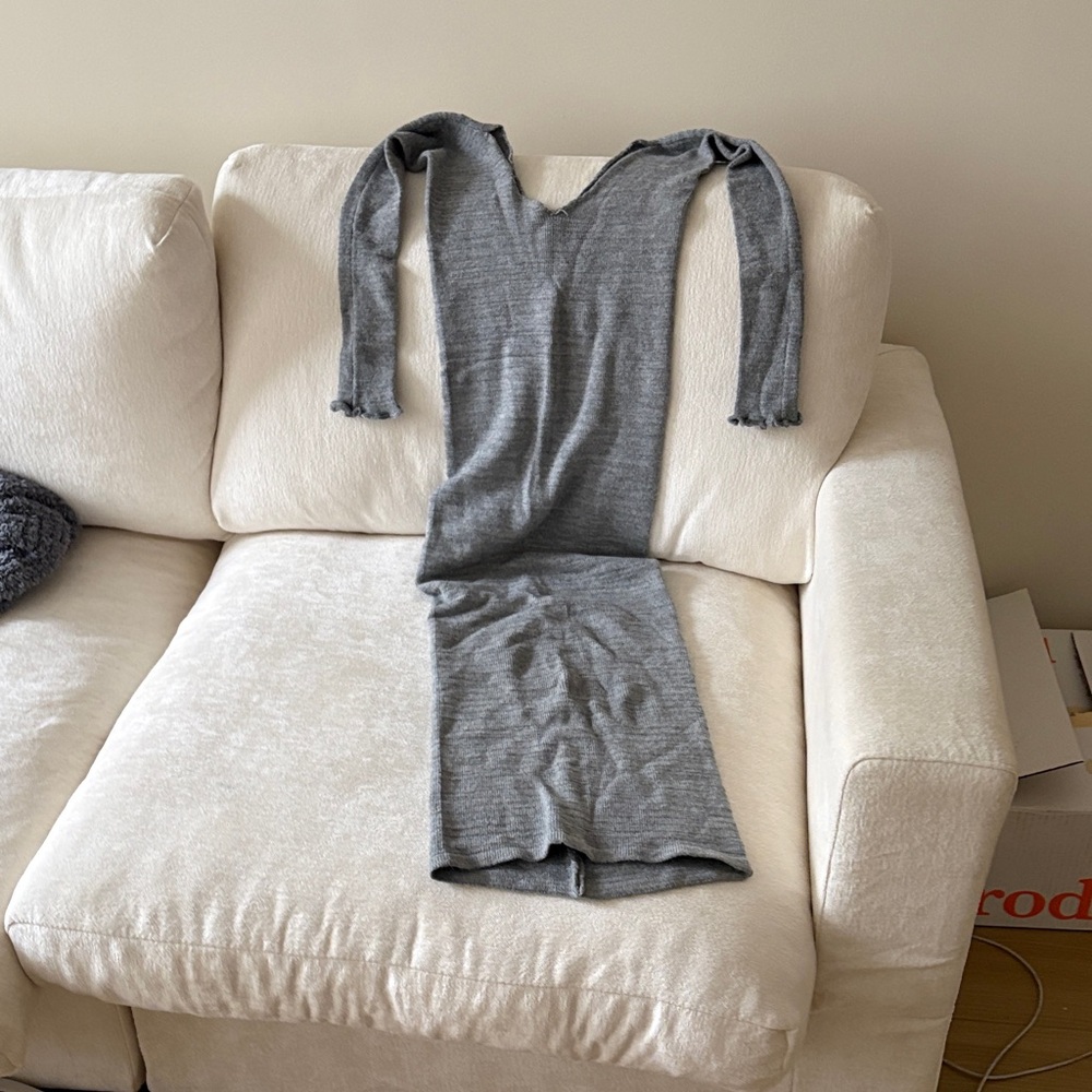 Elegant knit Long Sleeve Dress